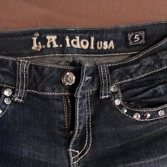 LA Idol Jeans size 5 - Picture 2 of 5